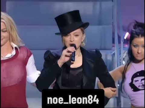Madonna, Britney Spears, Christian Aguilera & Missy Elliott – Like A Virgin, Hollywood – Rehearsals