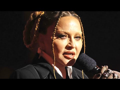 Madonna Estaba Irreconocible En Su Discurso En Los Grammys