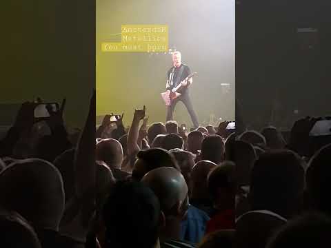 Metallica, AmsterdaM 2023,LIVE you must burn  #METALLICA #shorts