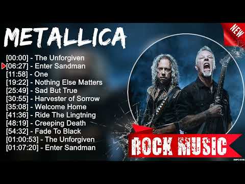 Metallica Greatest Hits Playlist Full Album ~ Best Of Rock Rock Songs Collection Of All Time