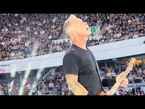 Metallica: Live Performance-Nothing Else Matters- Gothenburg 16.06.23- Snake Pit view [4K Q]