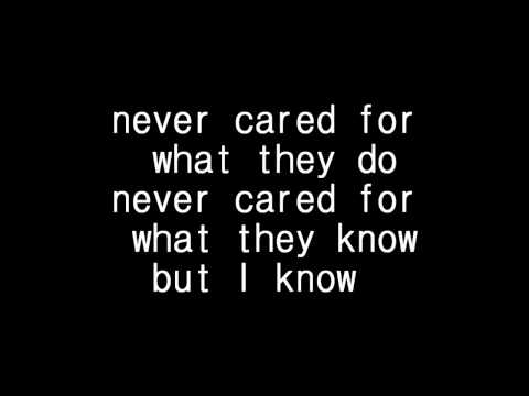 Metallica – Nothing else matter lyrics