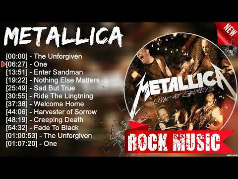Metallica The Best Rock Songs Ever ~ Most Popular Rock Songs Of All Time