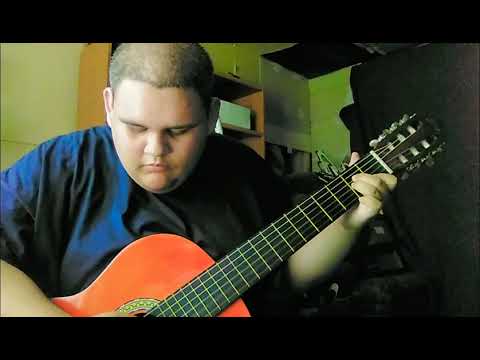 Metallica the unforgiven intro on classical guitar