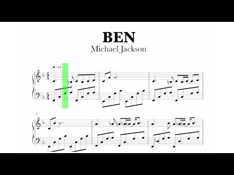 Michael Jackson – Ben Sheet Music