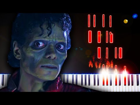 Michael Jackson – Thriller – Piano Tutorial