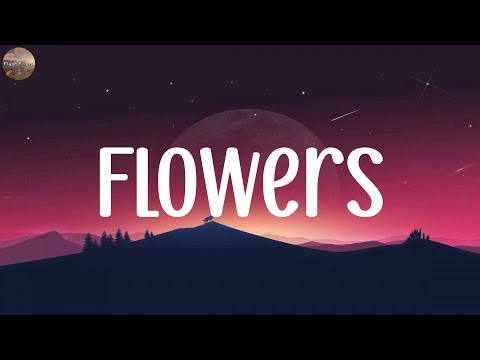 Miley Cyrus – Flowers | Harry Styles, Rema, KAROL G.. (Lyric Video)