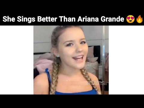 My Sister Sings Better Than Ariana Grande ( Part 4 )