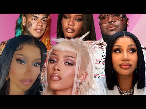 Nicki Minaj Not Impressed By Doja Cat Or Tekashi 69⁉️Azealia Banks Shades Doja Cat For Nicki Minaj