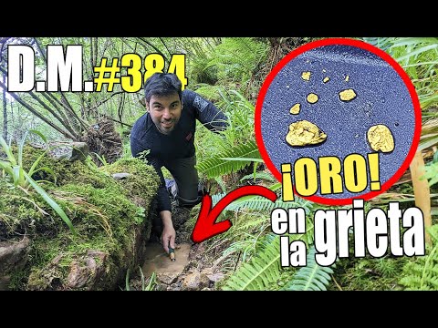 ORO SÓLIDO en una PROFUNDA GRIETA ¡Lo encontré! – Detección Metálica 384