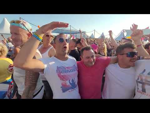 Paul Denton playing "On A Good Day" at Copacabana Stage, Luminosity Beach Festival 2023
