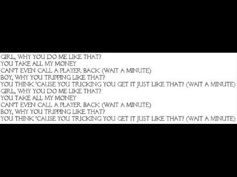 Pussy Cat Dolls-Wait A Minute (Full Song w/ Lyrics On Screen)