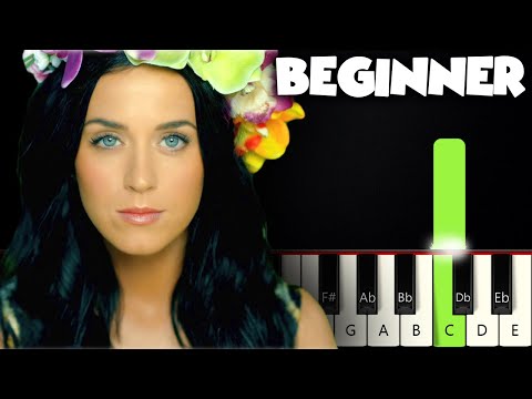 Roar – Katy Perry | BEGINNER PIANO TUTORIAL + SHEET MUSIC by Betacustic