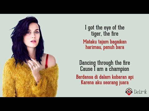 Roar – Katy Perry (Lirik Lagu Terjemahan)