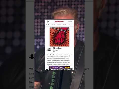 Rolling Stone Magazine calls this Metallica album “genuinely horrible”