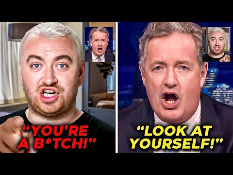 Sam Smith CONFRONTS Piers Morgan For Calling Him A Disgusting Madonna