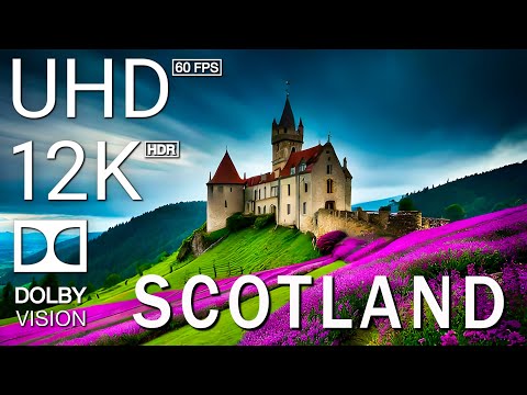 SCOTLAND – 12K Scenic Relaxation Film With Inspiring Cinematic Music – 12K (60fps) Video Ultra HD