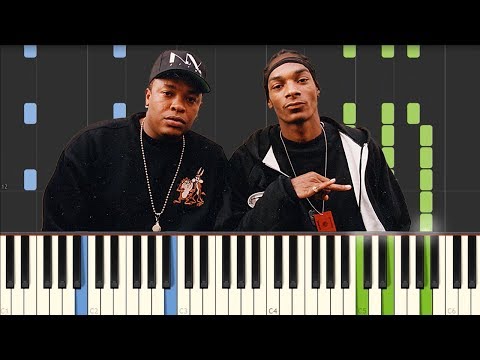 Still D.R.E. –  Dr. Dre featuring Snoop Dogg [Piano Tutorial] (Synthesia)