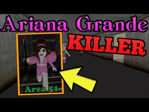 Surviving the Ariana Grande KILLER! Roblox Area 51 (w/ N0tScott & Sediment)