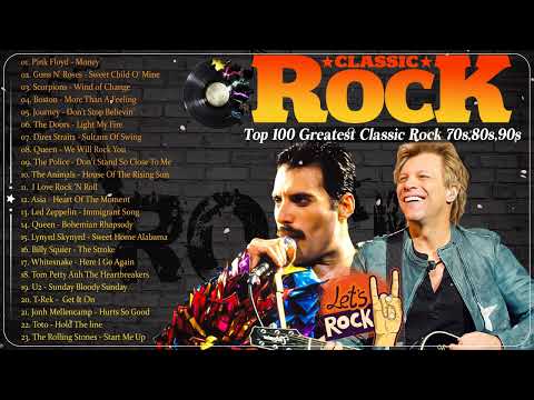 The Beatles, Def Leppard, Aerosmith, CCR, Bon Jovi 🎶 Classic Rock Songs 70s 80s 90s Full Album