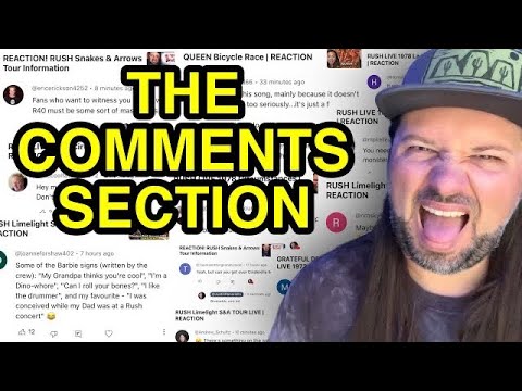 THE COMMENTS SECTION… #4