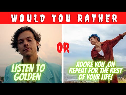 The Hardest Would You Rather Questions About Harry Styles!