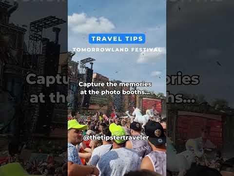 Tomorrowland Tips – Tomorrowland Festival Tips – Capture the memories at the photo booth…