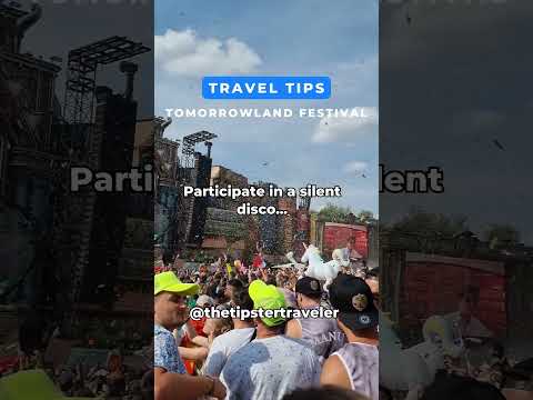 Tomorrowland Tips – Tomorrowland Festival Tips – Participate in silent disco…