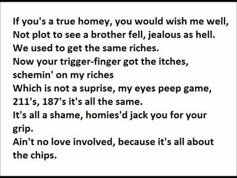 Warren G -What's love got to do with it (on screen lyrics)