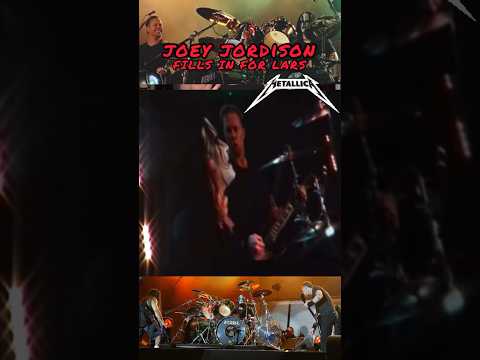 when Joey Jordison of Slipknot Played for Metallica Filling in for Lars Ulrich