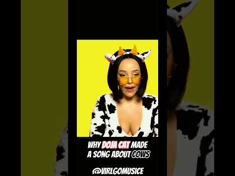 Why Doja Cat Made a Song About Cows #shorts #rapperlife #raprap #hiphop #rap #withoutautotune