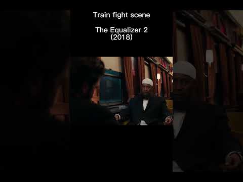 Train fight scene #movie #action #shorts #denzelwashington #train #trains #fight #clips