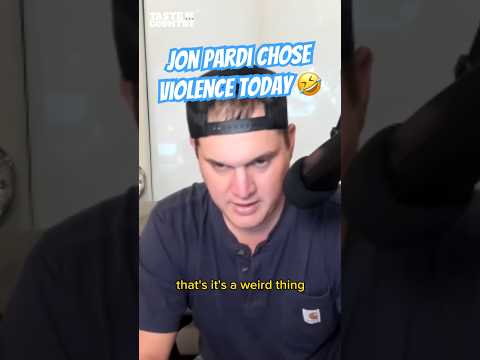 Jon Pardi chose violence this morning 😂  #countrysinger