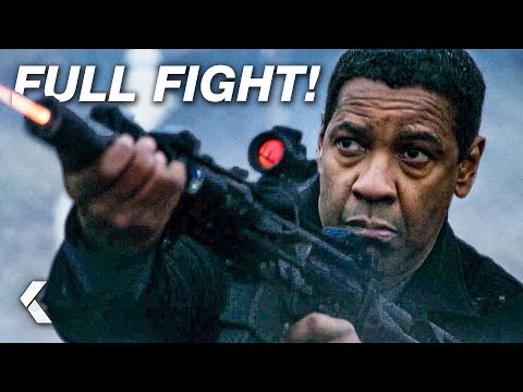 Robert McCall vs. Army of Mercenaries – Full Fight Scene – The Equalizer 2