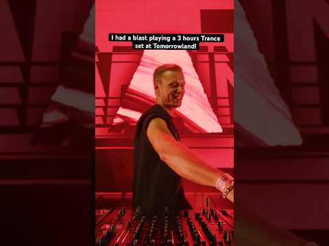 My #tomorrowland set from the Freedom stage is now on my channel! #shorts #festival #electronicmusic
