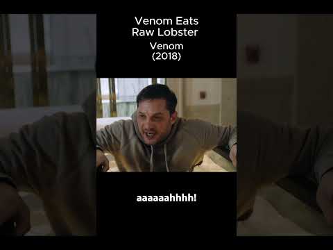 Venom Eats Raw Lobster #venom #move #shorts #movies #short #action #eating #fyp #fypシ