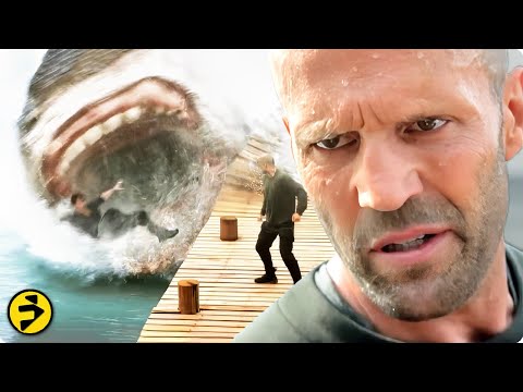 MEG 2: THE TRENCH (2023) Sheer acquatic chaos – BTS | Jason Statham Movie