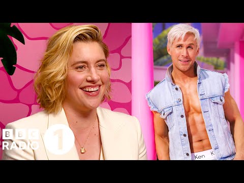 “How do you adapt a doll?!” Greta Gerwig on bringing Barbie to life & Ryan Gosling being “SUBLIME!”