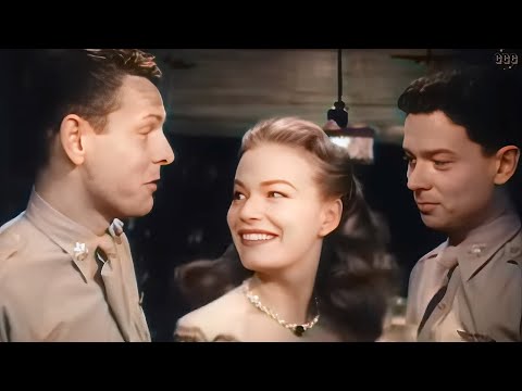 Colorized | Jungle Patrol | 1948 | War Movie | Kristine Miller, Arthur Franz | Subtitles