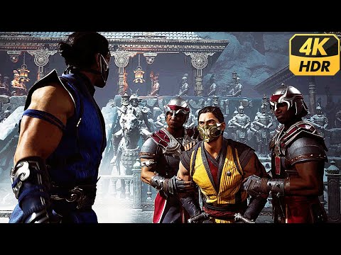 MK1 – Sub Zero turns Evil and betray Scorpion and Smoke – (Sub Zero Story Cutscenes) Mortal Kombat 1