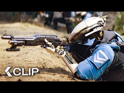 A.I. Police Attacks Scene – The Creator (2023)