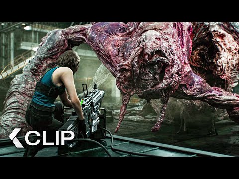 Giant Mutant Monster Fight Scene – Resident Evil: Death Island (2023)