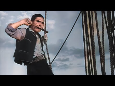 Colorized Movie | The Pirates of Capri (1949) Edgar Ulmer | Action, Adventure | Subtitles