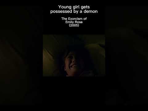 Young girl gets possessed by a demon #demon #devil #shorts #movie  #shortsfeed #horrorstories