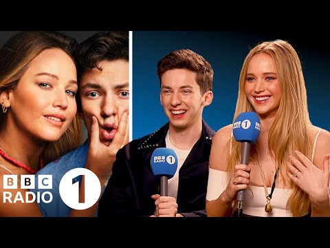 “I’m already naked!” Jennifer Lawrence and Andrew Barth Feldman on No Hard Feelings