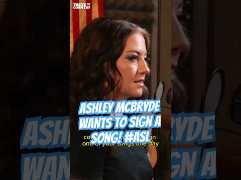 Ashley McBryde’s sign language message for fans is beautiful!