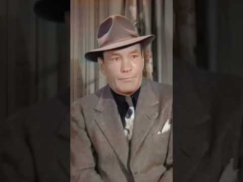 Interrogating Sid Melton 🎬  Stop That Cab (1951) #moviescene #gangster