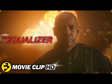 THE EQUALIZER | Shipyard Explosion | Movie Clip | Denzel Washington