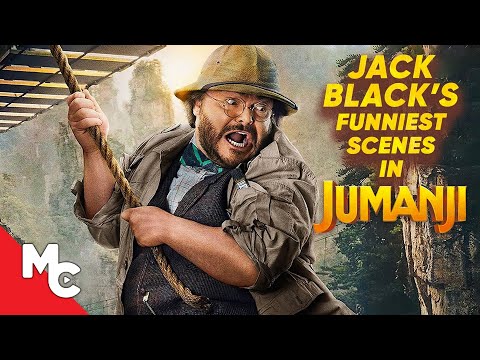 Jumanji | TOP 10 Jack Black Scenes! | Full Movie Compilation