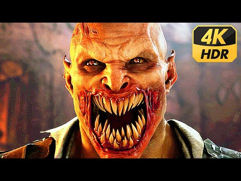 Mortal Kombat 1 How Baraka Got Infected And Become A Cannibal Monster Scene (4K Ultra HDR) MK1